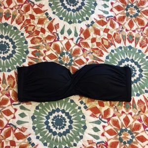 Mossimo Black Bandeau Swim Top